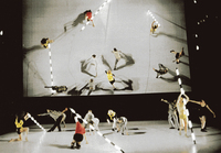 Performance still from Moving Target